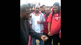 Street Magician at Falcons Tailgate Act #2