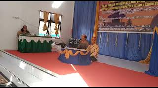 pembacaan kitab suci panaturan di balai sawang untung desa tumbang lawang