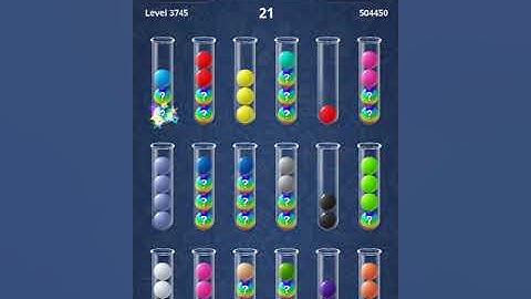 Ball Sort : Puzzle game Level 3741 - 3750 Walkthrough | PuzzleChallenge ✔️