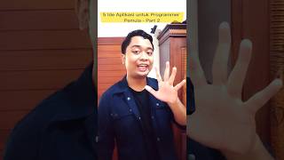 5 ide aplikasi untuk programer pemula part2 #programmer #pemrograman #javascript #coding #js #tips