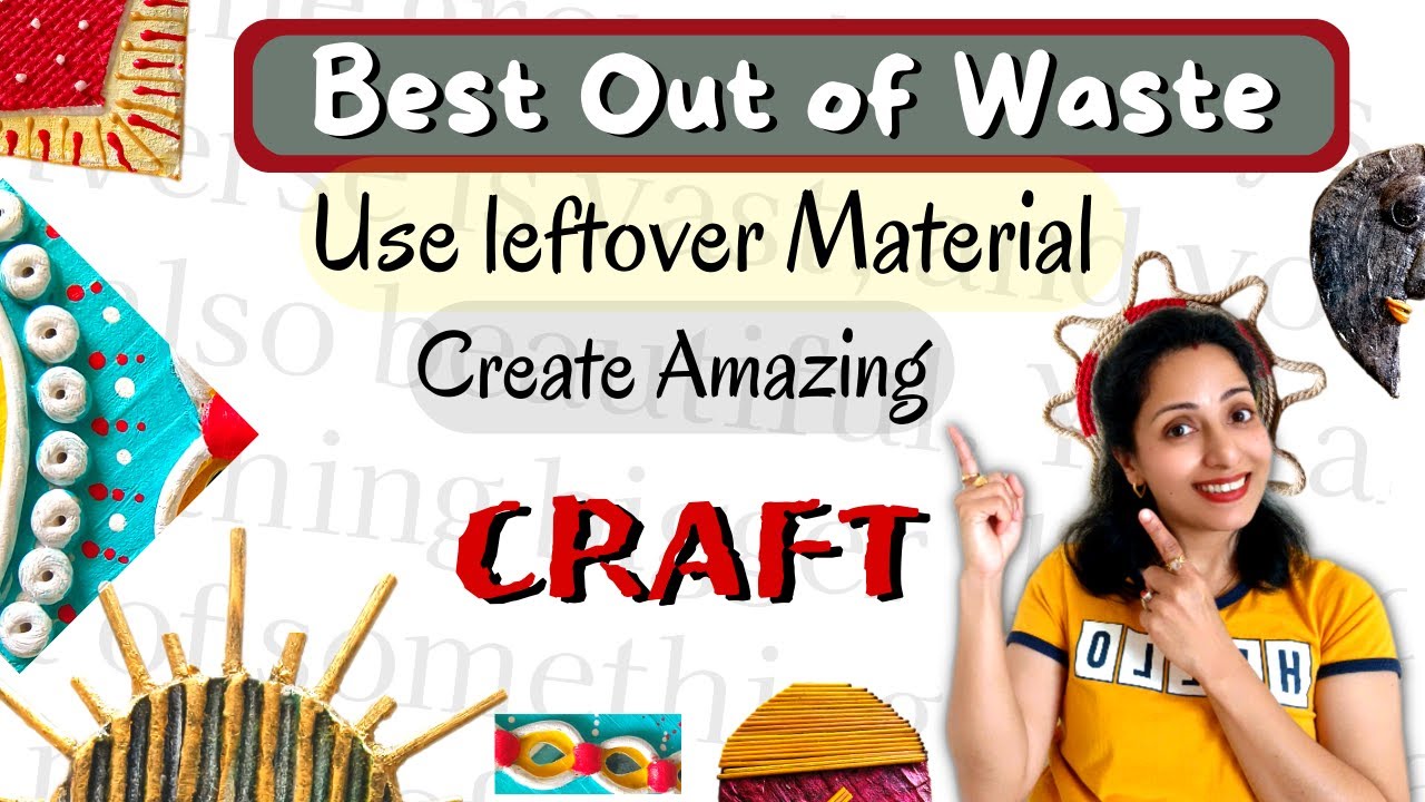 10 Best Out Of Waste Material Space Saving Ideas, Recycling Craft Ideas 