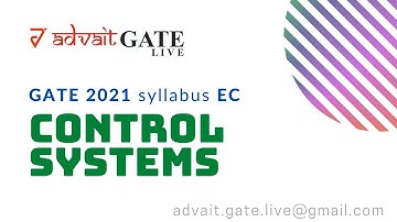 Control Systems | GATE 2021 | online LIVE interactive classes