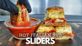 OMG!  You Won't Believe How Good These Sliders Are | Hot Italian Sub Sliders