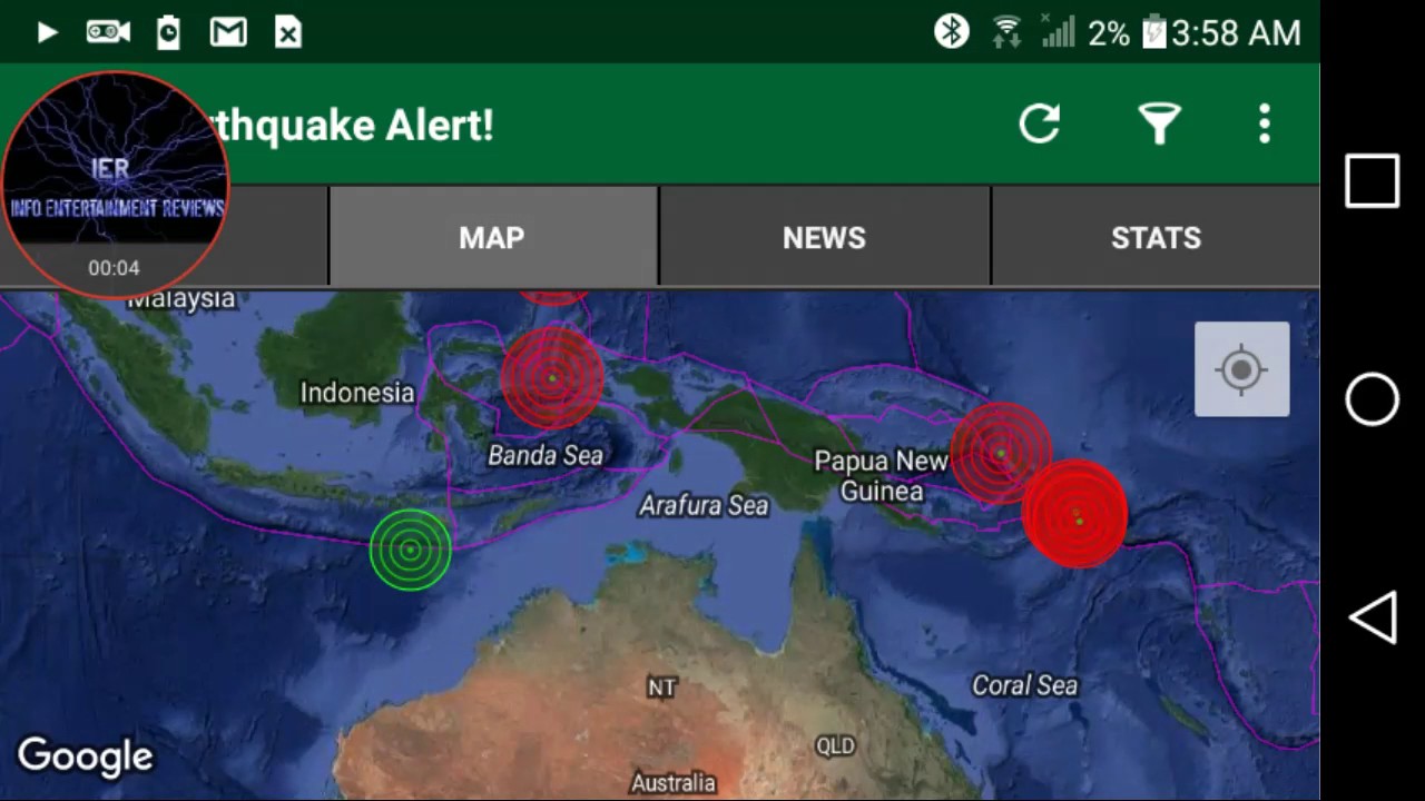 EARTHQUAKE WARNING AS THINGS GET LIVELY INCLUDING CANADA 4.1 quake