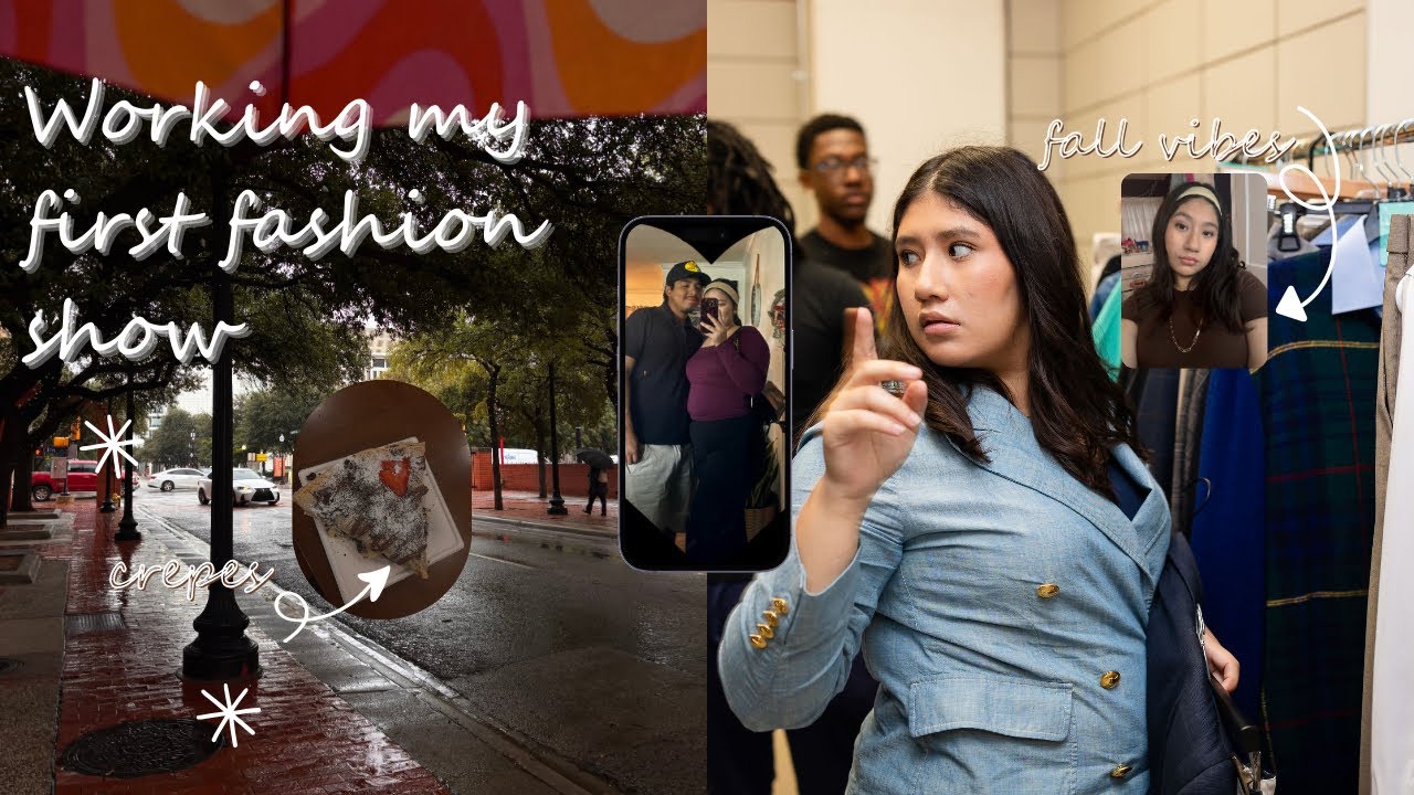 Running my first fashion show🎬 | Vlog #3 | Fall vibes🍂🥧🧥🤎🐿️