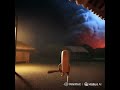 Tung tung tung sahur running in to the volcano #shorts