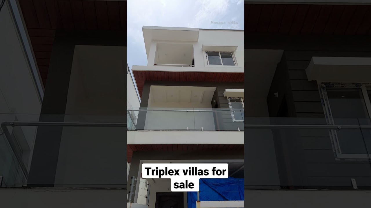 Triplex villas for sale in Manikonda Hyderabad | call : +91 9701145029 | Houses adda