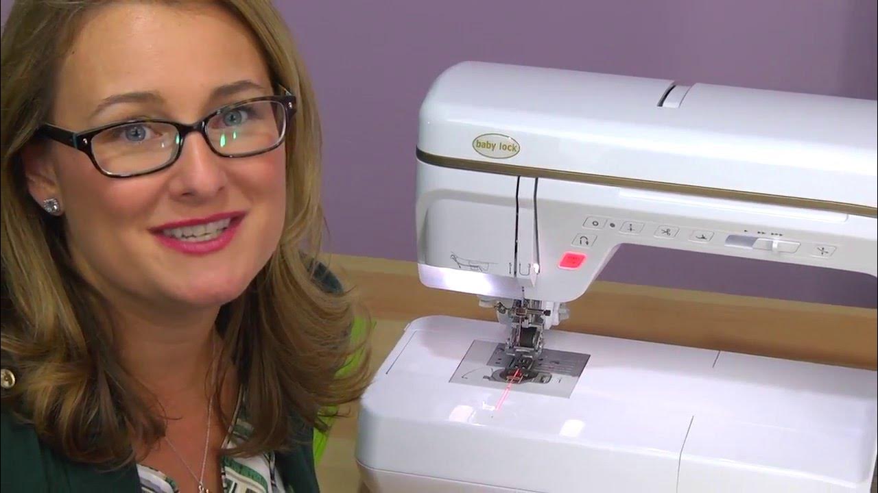 Using the Digital Dual Feed on the Baby Lock Crescendo YouTube