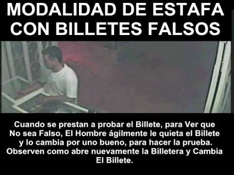 ESTAFA CON BILLETES FALSOS .avi