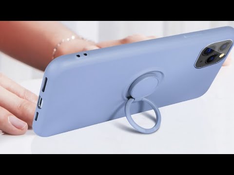 Тонкий мягкий силиконовый чехол для IPhone 11 Pro Max XS X 7 8 6 с кольцом подставкой на Алиэкспресс