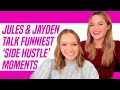 Jules LeBlanc and Jayden Bartels' Show Side Hustle: Funniest Moments on Set