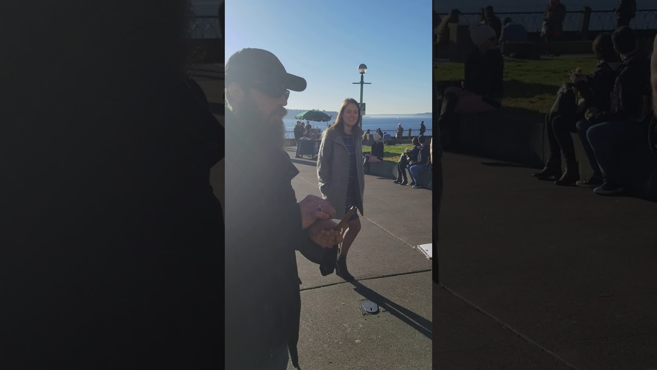 SEATTLE WEED SMOKER  meets JESUS PREACHER and the LAW !!!!