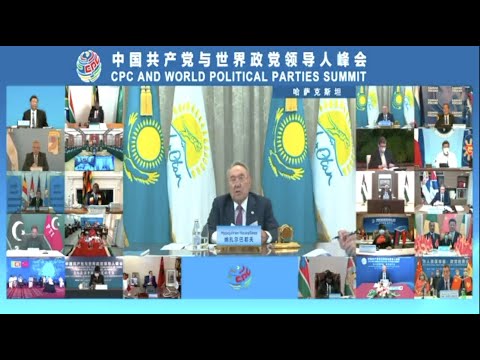 Назарбаев призвал политические партии мира активнее бороться с последствиями пандемии