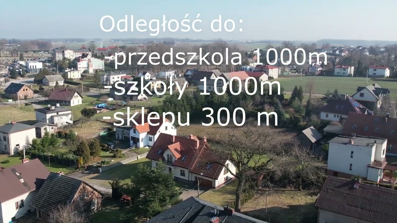 Działka na ulicy Norwida. Pszczyna Łąka