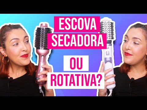 Vídeo: Secador de cabelo com escova giratória: como escolher?