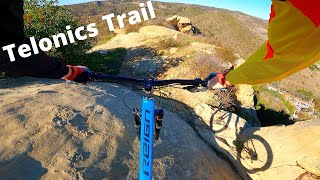 HARD CRASH!!! Telonics Trail Laguna Beach | 4k