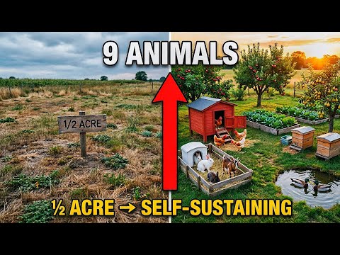 9 Animals That Turn Half Acre Into a Self Sustaining