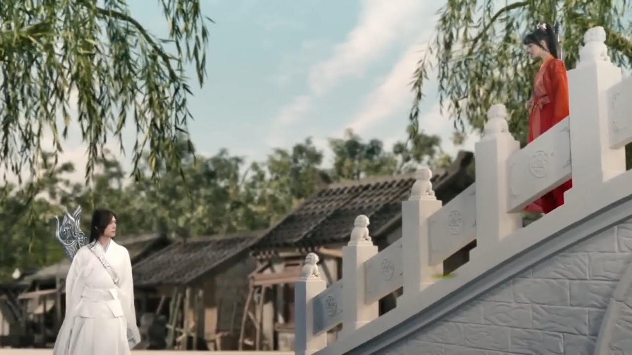 La première rencontre dans le jeu. Weiwei & Xiao Nai - YouTube