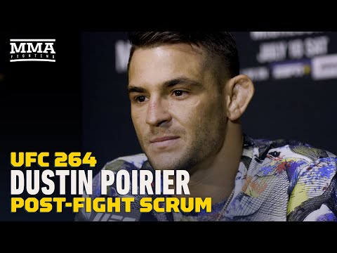 Dustin Poirier Reacts To Conor McGregor Win, Declares 'We Are Going To Fight again' | UFC 264
