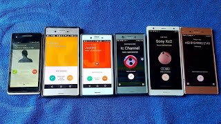 6 Phone Sony Xperia Incoming Call various Ringtone