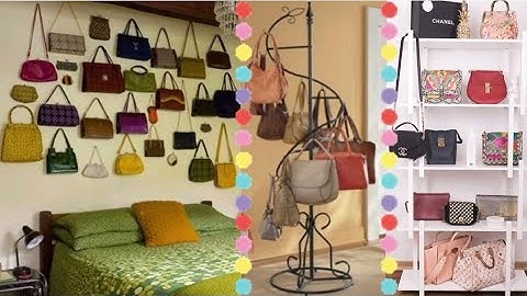 Ideas para organizar bolsas de mano