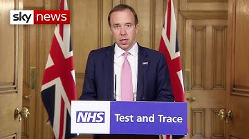 Coronavirus UK: Government launches test and trace programme for COVID-19