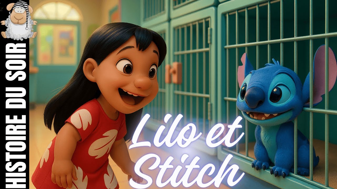 Lilo 👧🌺et Stitch 🚀la rencontrel histoire raconté  l histoire du soir