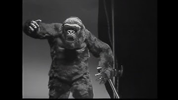 king kong stop motion animation test 1999