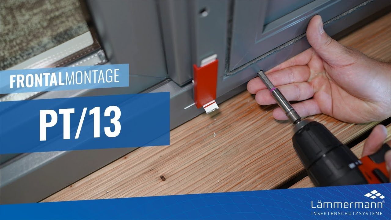 Pendeltür PT/13 Frontalmontage mit Rahmentrennung