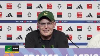 Rassie & Siya React to MASSIVE Springbok Win Over France 🇿🇦🔥 | Full Post-Match Press Conference