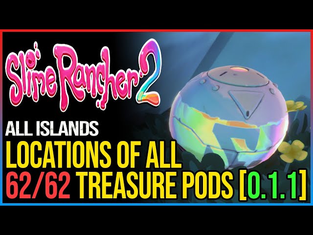 Slime Rancher 2: All Treasure Pod Locations in Starlight Strand