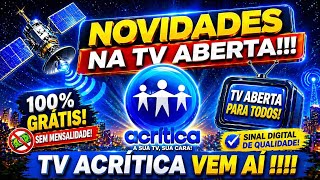 Tv Aberta Com Muitas Novidades Tv Acrítica Vem Aí