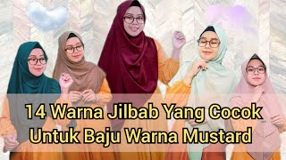 WARNA JILBAB YANG COCOK UNTUK BAJU WARNA MUSTARD  ( Part 2 ) || Puji Astuti