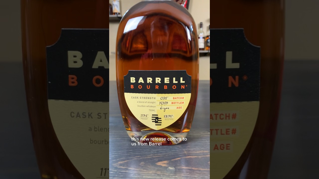 Should you buy the newest release of Barrell Bourbon? 
