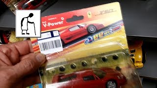 A bunch of Shell V-Power Ferraris