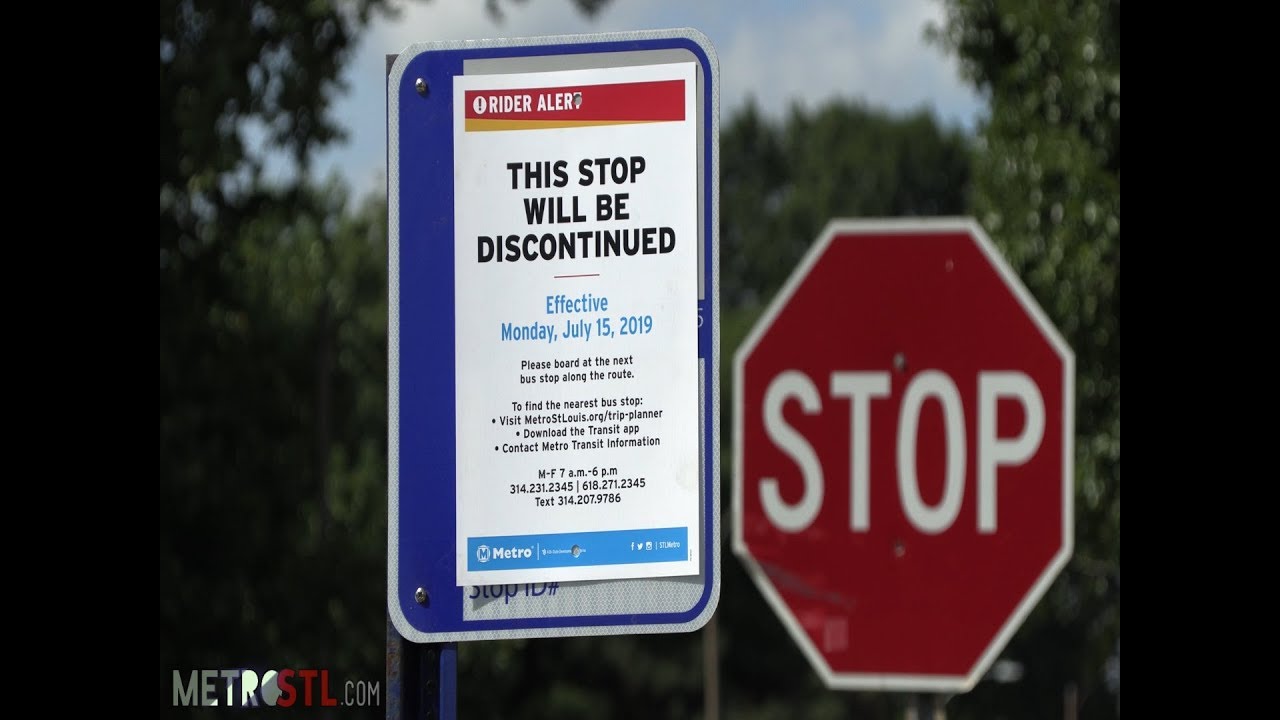 Metro closing hundreds of bus stops in St. Louis