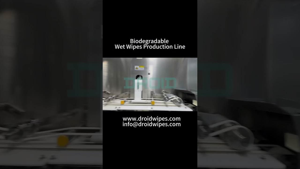 Biodegradable Wet Wipes Production Line 