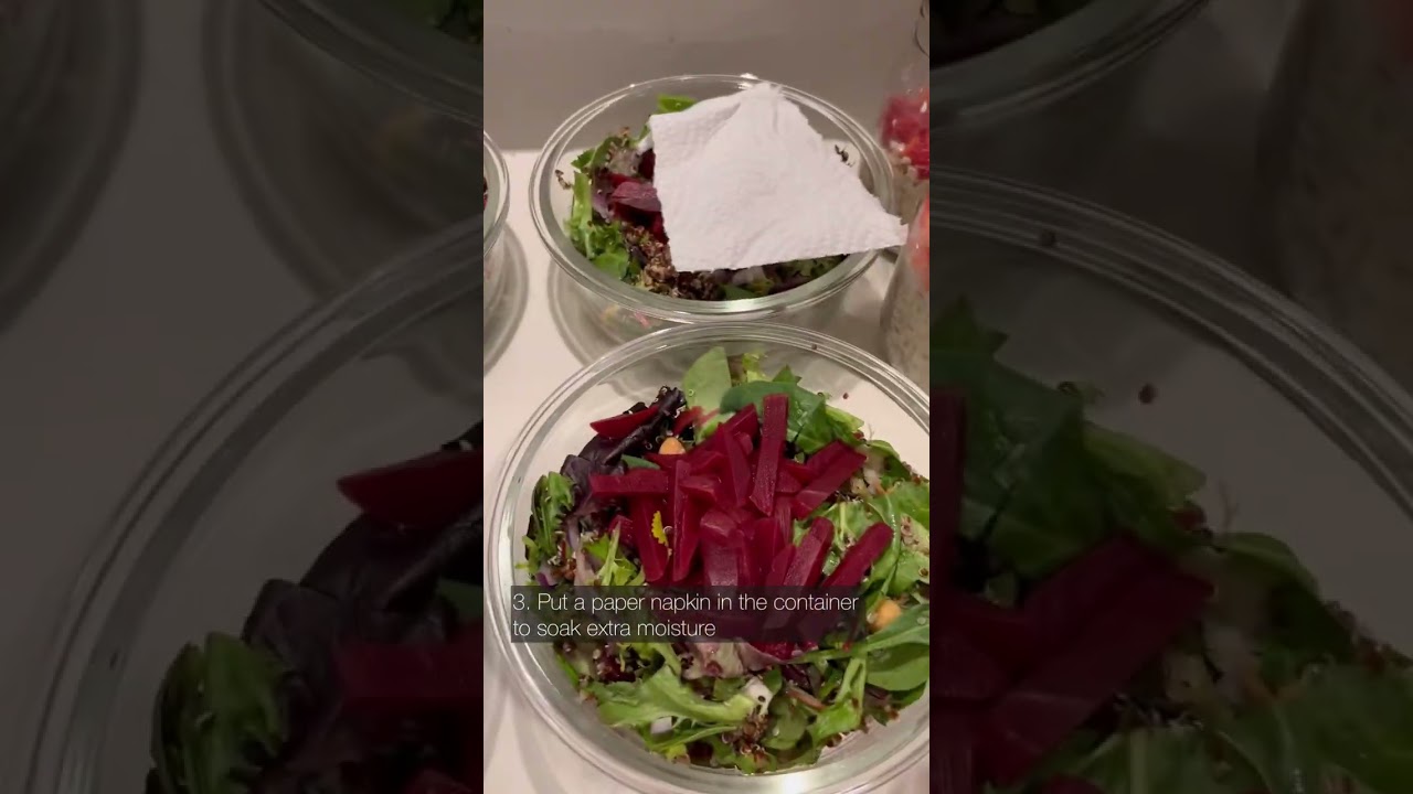 These are the tips that keep my salads from getting soggy 