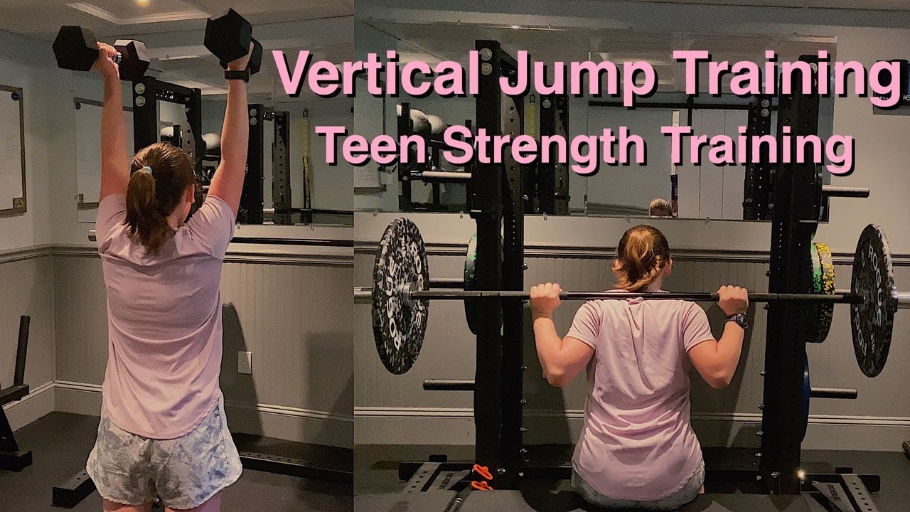 Workout to Improve your VERTICAL JUMP | Jump Training for Teens | Teen Leg Training