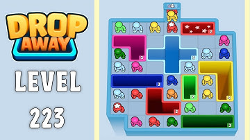 Drop Away level 223 solution