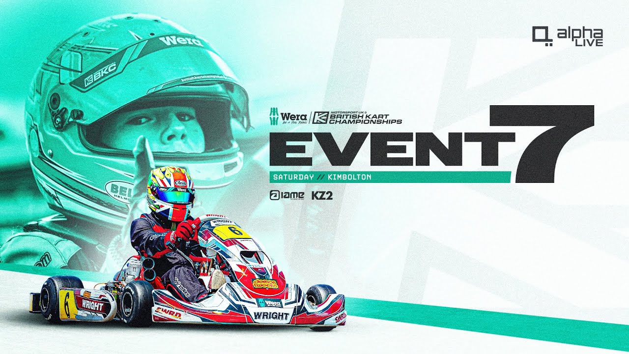 LIVE IAME & KZ2  Event 7 | Kimbolton | Sunday | 2025 Wera Tools British Kart Championships