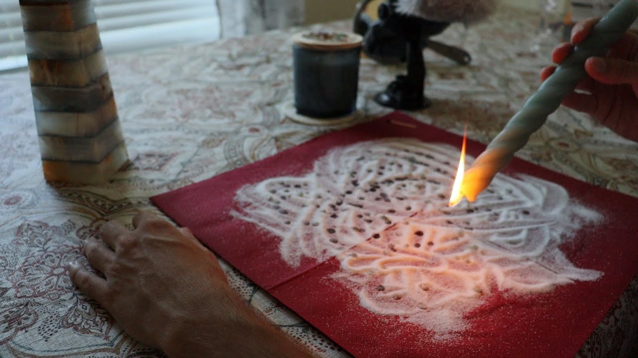 Candle Wax On Salt Predictions For You (ASMR) YouTube