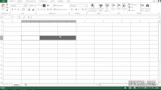 Excel 2013 Tutorial: Basic Formatting