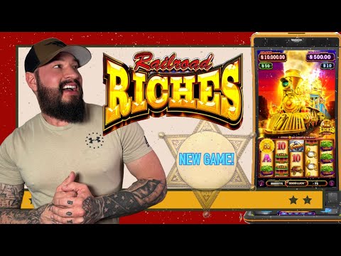 How to play the Railroad Riches Slot Machine 🎰 Slot Tech breaks down the game and plays it live.