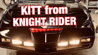 KITT from Knight Rider Replica by Bobs Prop Shop - K.I.T.T. Knight Industries Two Thousand