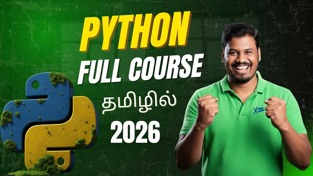 Python Full Course in Tamil 2026 | Complete Python Tutorial for Beginners to Advanced by theparthee