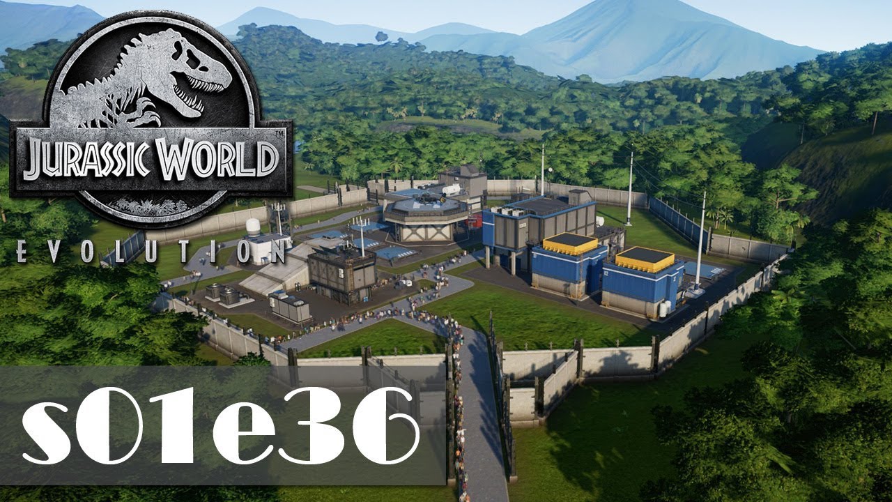 Let's Play Jurassic World Evolution s01e36 - So viele schöne Gehege ...