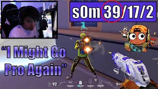 If You Wanna Learn Raze To Rank Up Watch This Game s0m Insane 39 Kills | In Sunset |  VALORANT