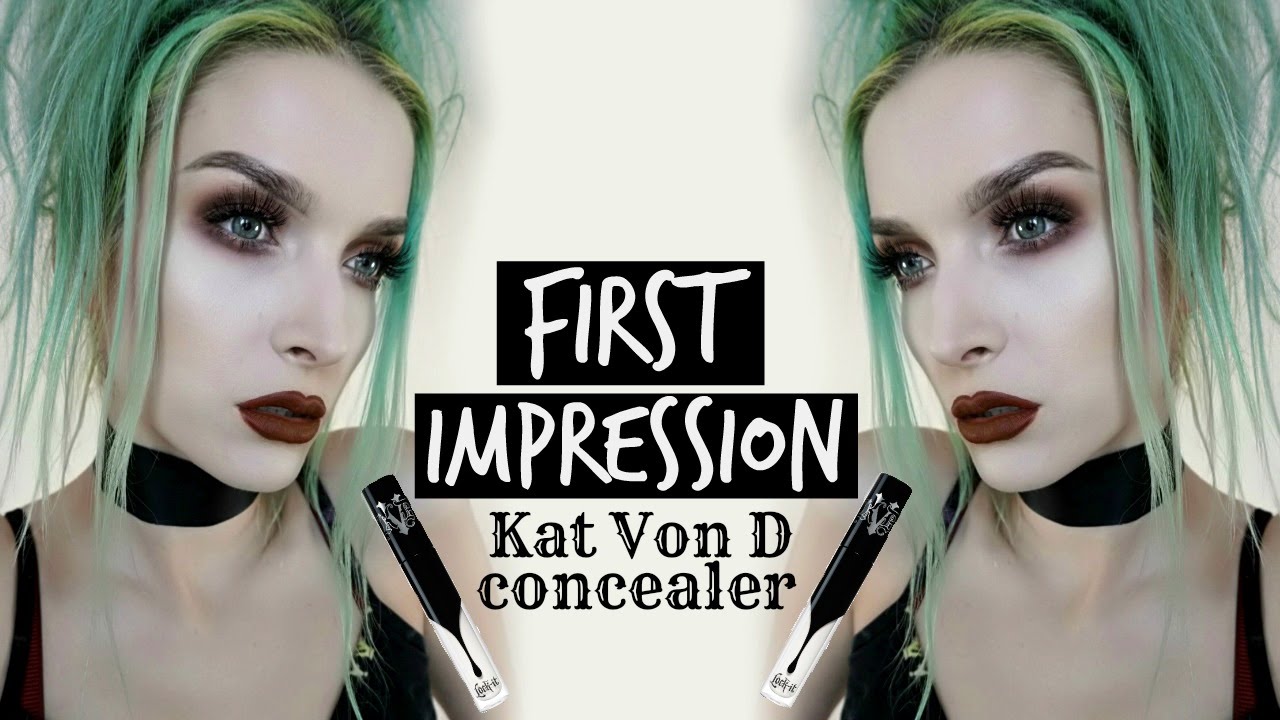 First Impression | New Kat Von D Concealer