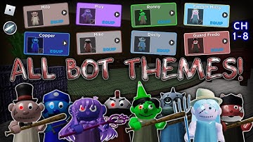 Roblox Puppet ~ All Bot Themes (Chapters 1-8)